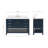 ARIEL Moille 48 Single Bathroom Vanity with Top-1955020971