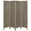 Paravent 4 panneaux Antique Muscade et noir-1049797464