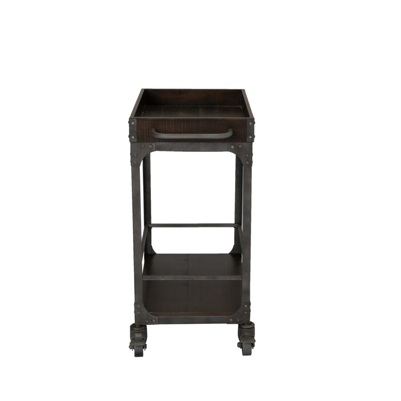 Chariot-bar Burchett, Espresso rustique
