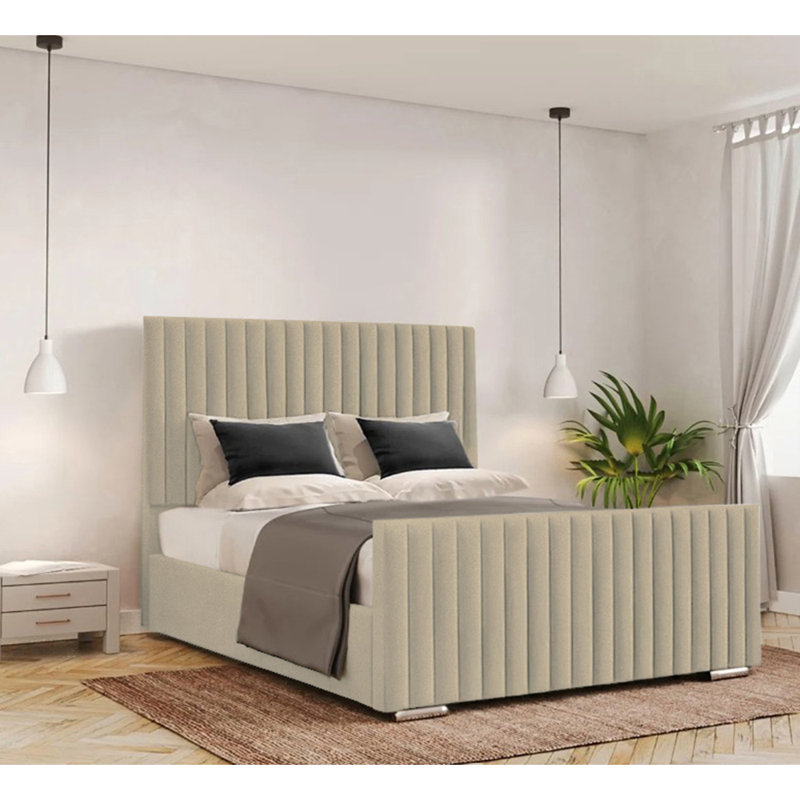Abriyah Bed Frame, Coffee, Super King (6')