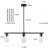 Kimbell 3 - Light Kitchen Island Pendant-841011002