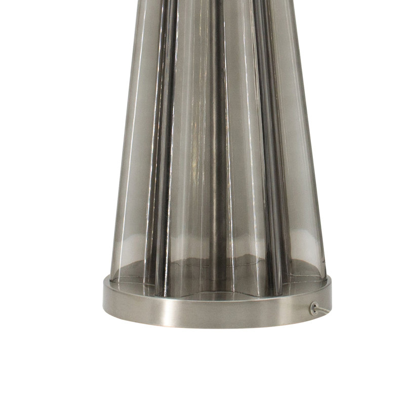Lampe de table 29,5 "fumée