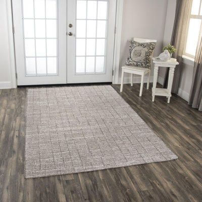 Kadejha Wool Geometric Indoor Rug