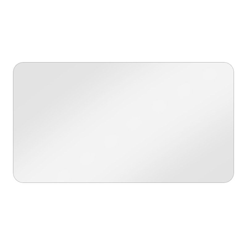 Miroir de salle de bain mural - Brouillard, imperméable. R50 Argent 5 mm pour disque dur - Preuve. Fixez-le horizontalement ou verticalement. 29,42 po de largeur, 38,54 po de profondeur, 0,6 po de hauteur et 21,06 lb