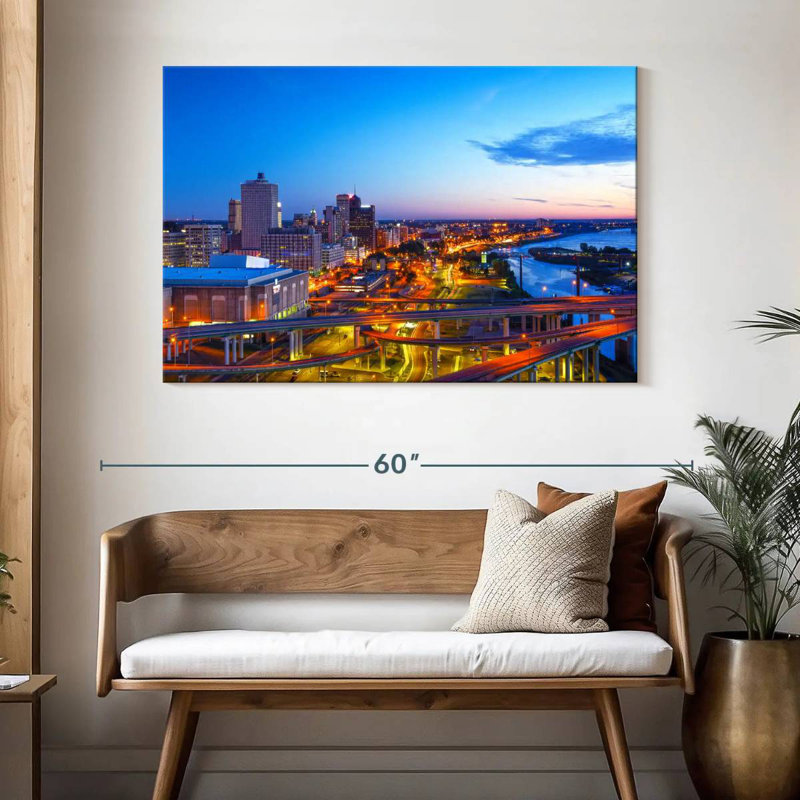 Senne Memphis Highways, 32" H x 48" W