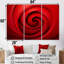 Red Perpetual Pulse Vortex I - Ensemble de décorations murales spirales abstraites-111764884-112015086