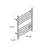Radiant Square Wall Mounted Electric Towel Warmer-13240693