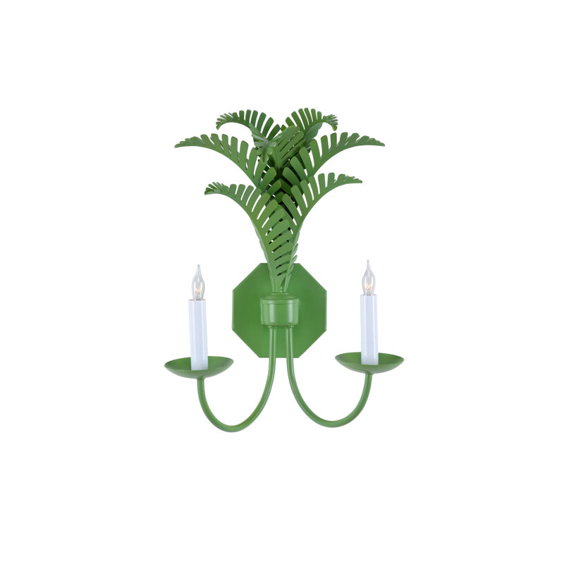 Royal 2 - Light Candle Wall Light, Spring Green
