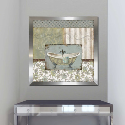 " Country Style Bath I " by Carol Robinson