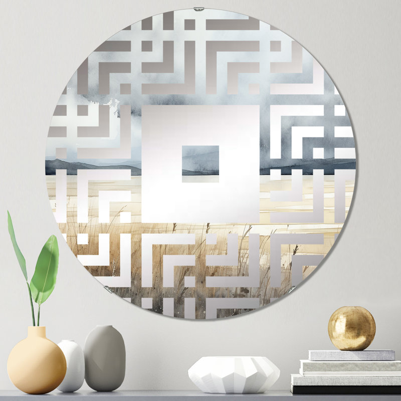 Ermia - Square Wall Mirror, 23.6" x 23.6"