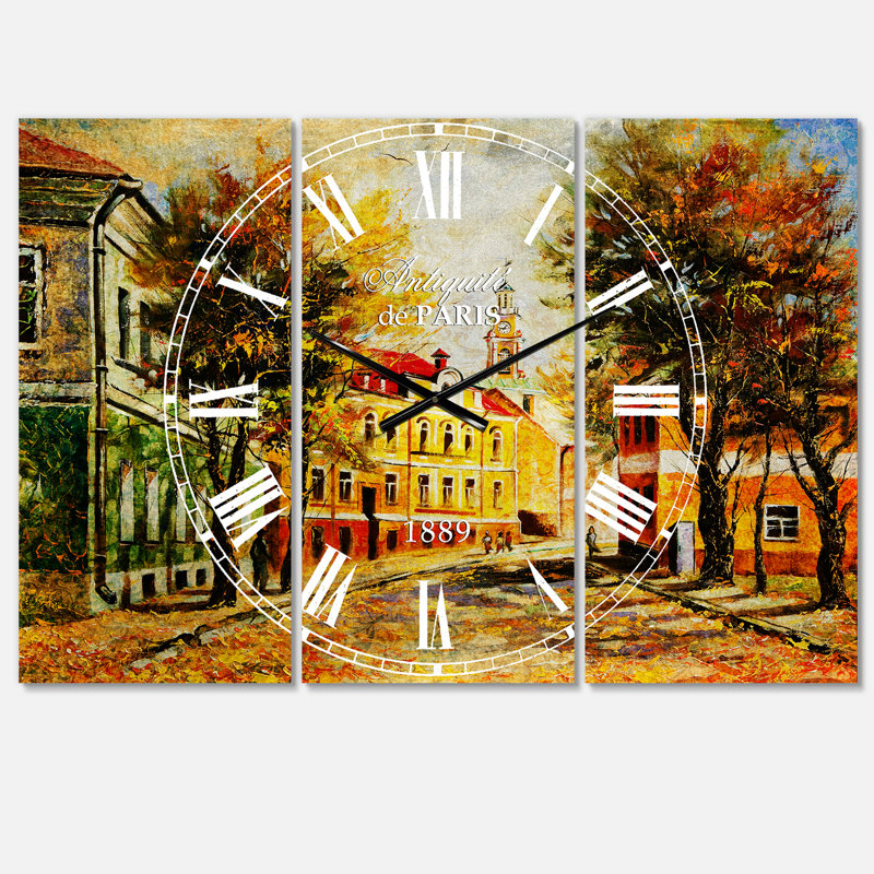 Très grande horloge murale Swigart