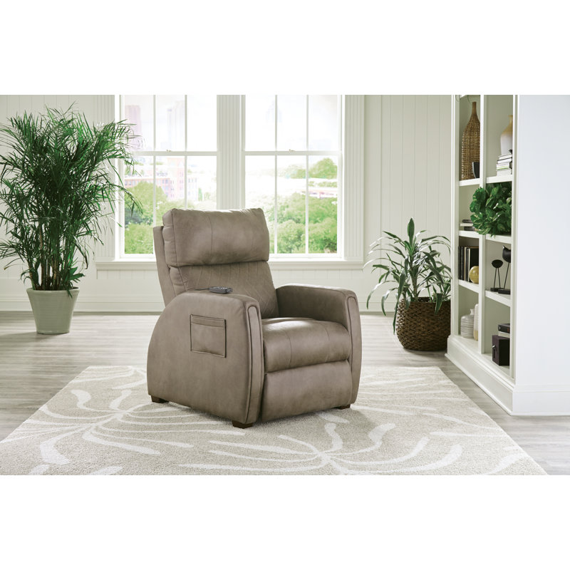 Bangye Relaxer Power Zero Gravity Recliner w/ Adjustable Headrest & Lumbar & CR3 Therapeutic Heat & Massage, Taupe 