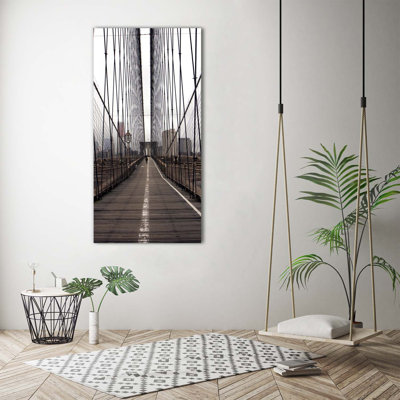 Brooklyn Bridge - Wrapped Canvas Print