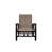 Belle Isle Sling Aluminum Frame Hidden Motion Chat/Lounge Chair With Marine Grade Polymer Arm Accent-98358309-98714547
