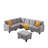 Upholstered L-Shaped Sectional-1834092751
