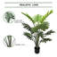 Philodendron artificiel en pot 6 po