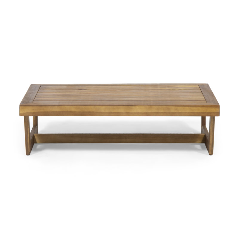 Table basse Louise, Teck