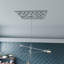 Médaillon de plafond à chevron en PVC de qualité architecturale 28 po x 7 1/4 po x P 3/4 po-40714704-40714687