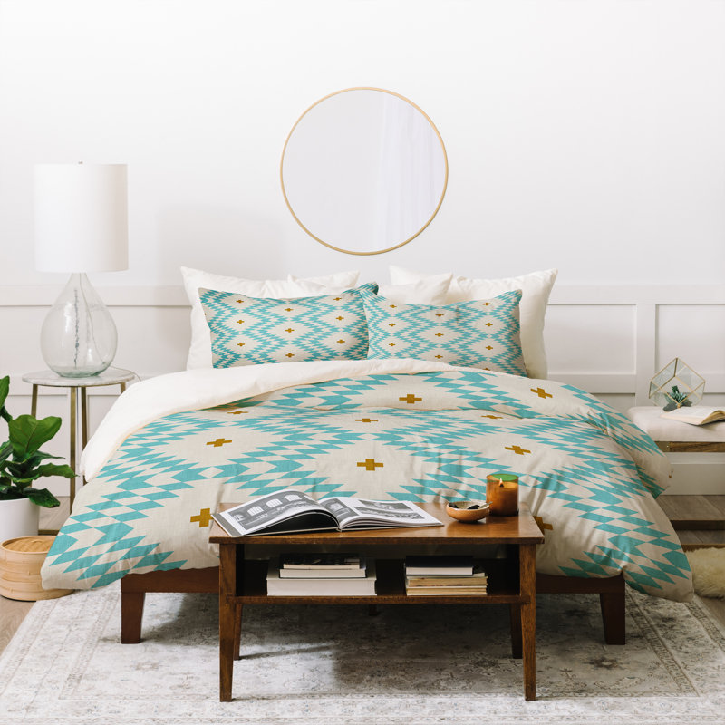 Ensemble de housse de couette Holli Zollinger, Housse de couette simple / simple TG et 1 taie dé