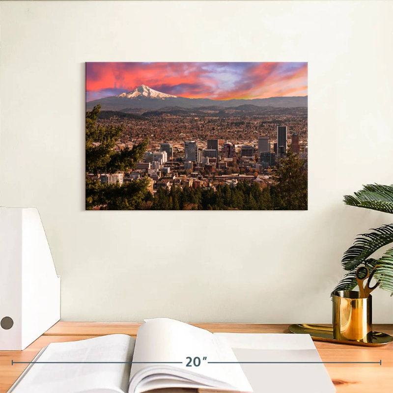 Ravi Portland, 8" H x 12" W