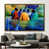 Gold Floater Framed