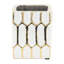 Contenant de rangement en céramique Dynasty Design Modern Elegant Home Decor Accent Polyvalent-1012501915