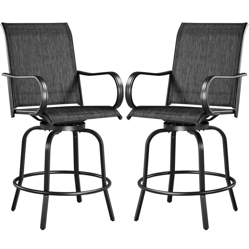 Tabouret de bar 28,7 po Diez, Noir, noir, noir, noir, Noir, noir, noir, noir