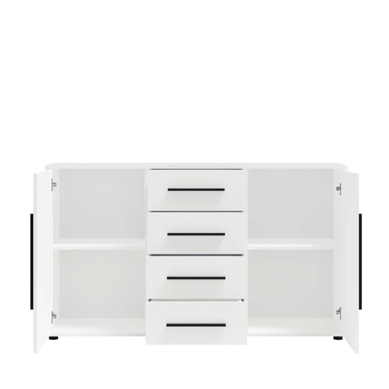 Stralka Cabinet/Enclosed Storage, White