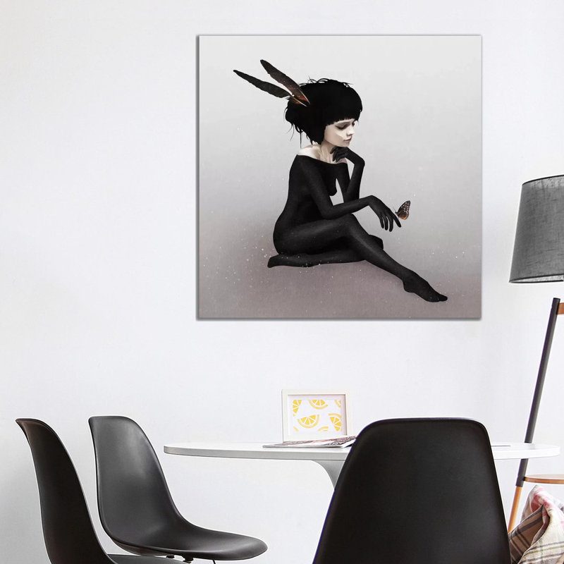Here Before by Ruben Ireland - Wrapped Canvas Print, 93.98 cm H x 93.98 cm W