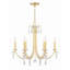 Lustre classique / traditionnel à 6 lumières à intensité variable Lavi