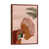 Classic Brown Wood Framed Canvas selected