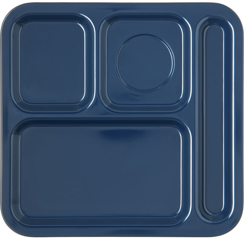 Plat et plat de service en mélamine Carlisle Food Service Products, Bleu foncé