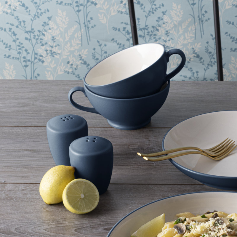 Sel et poivre Noritake Colorwave, 3-3 / 8 po, Bleu