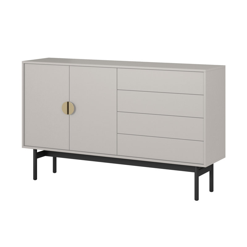 Antinisha 154cm Sideboard, Grey Beige