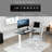VIVO Single Motor Electric Desk with Push Button Memory Controller-97735778-97735779