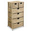 Unité de rangement avec 5/8 paniers
