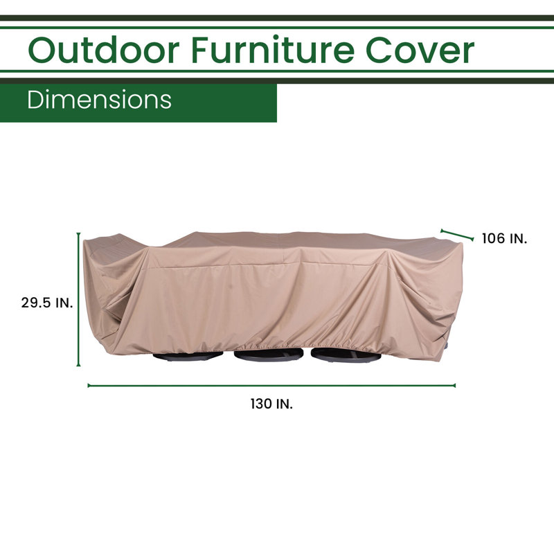Darrach Outdoor Patio Dining Set Cover