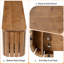 Banc d'entrée en bois massif de 160 cm avec rangement pour chaussures pour hall d'entrée