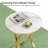 Side Table, Round End Table For Living Room