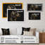 Portrait d'un teckel glam noir VI - reproduction sur toile-87341407-87341408
