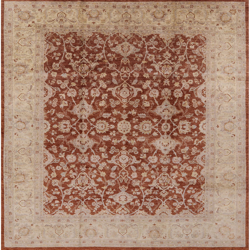 Rikwin Oriental Indoor Rug, Square 8'