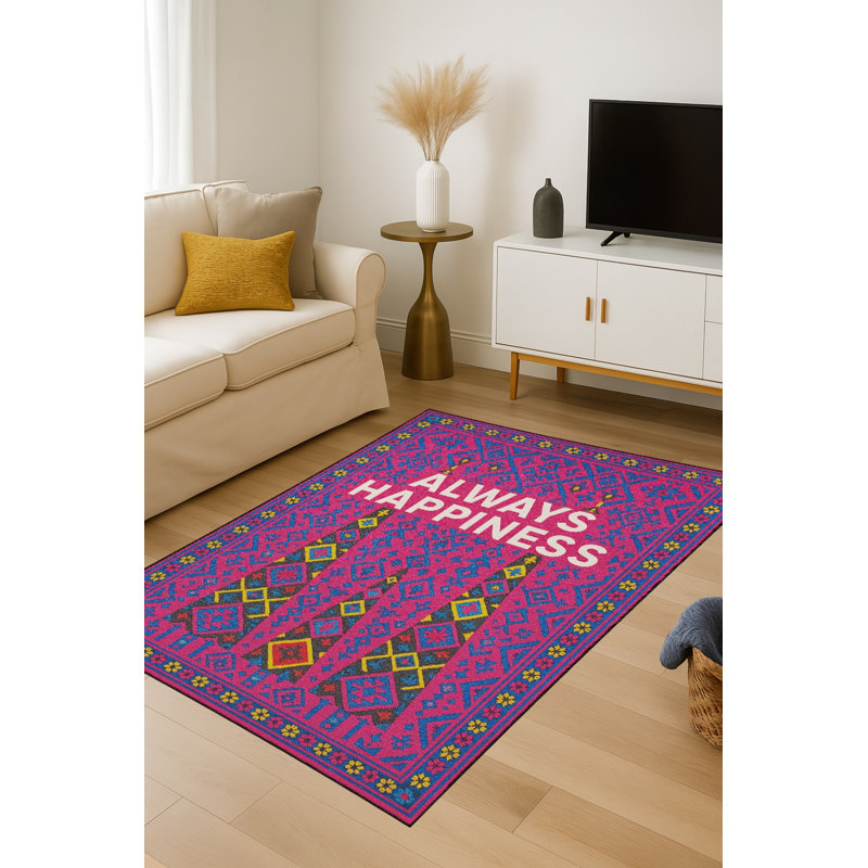 Tapis décoratif tissé gris Mosso, 2 pi 6 po x 4 pi 11 po