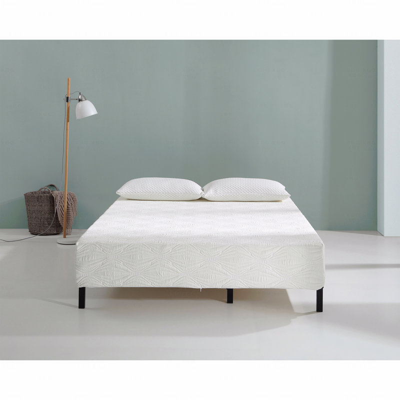 Matelas en mousse viscoélastique imprégnée de gel dans une boîte, sommeil frais et détendu, mousse haute densité, soutien extra ferme