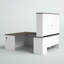 Bureau en U réversible avec rehausse Ocke-199876327