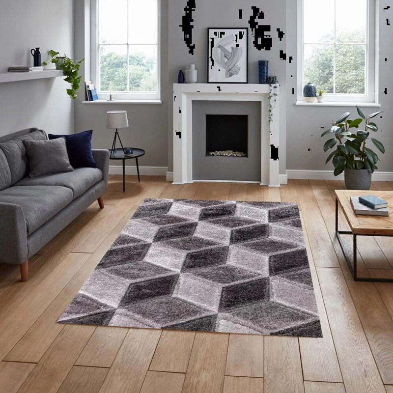 Shag Area Rug, Rectangle 120 x 170 cm