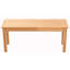 Reynoldsburg 4 -Person Oak Solid Wood Dining Set