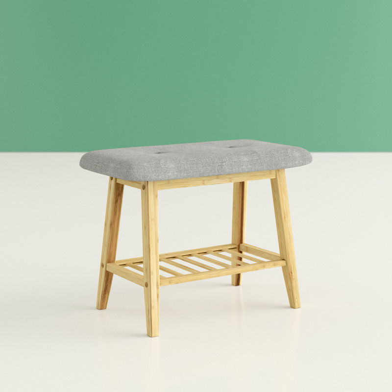 Donell Polyester Upholstered Bench