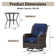 Tapan 2 - Person Patio Conversation Sets with Cushions