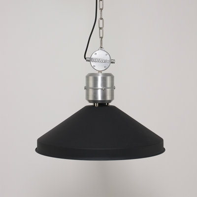 Zappa 1 - Light Black Bowl Pendant