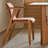 Beige Rock Slab Rectangular Dining Table Sets-270108398-270108392